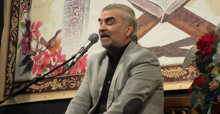 محفل انس با قرآن در حاشیه شهر مشهد؛ استقبال پرشور مردم از حضور و تلاوت استاد بیژنی